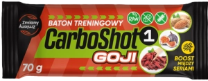 Baton treningowy CarboShot 1 Goji 70g