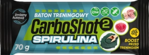 Baton treningowy CarboShot 2 Spirulina 70g