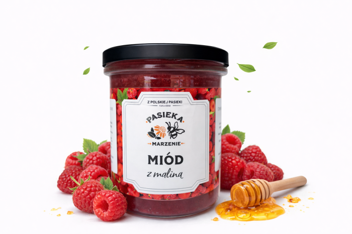 miod-z-malinami-470g