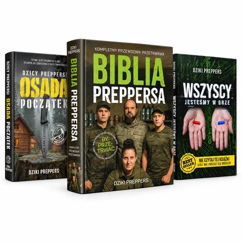 Biblia Preppersa i książki Dzikiego Preppersa